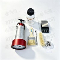 Testeur d'humidité rapide ASTM D4944, kit de méthode rapide à base de carbure de calcium pour sols, avec balance numérique et billes en acier pour le sable et les agrégats en milieu extérieur