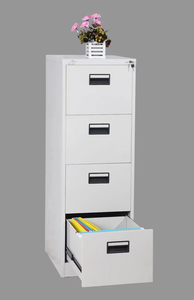 Armoire à dossiers verticale en acier à 4 tiroirs, armoire à dossiers latérale avec serrure à clé pour bureau, maison, hôtel, salle de sport, école, atelier - Product Image 6