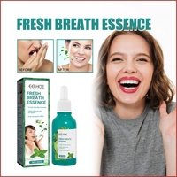 Gouttes buccales rafraîchissantes aux herbes de qualité supérieure pour des sourires confiants – Essence buccale naturelle à base d'huiles pour une fraîcheur longue durée 30ml