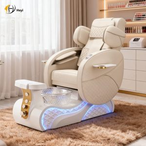 Meilleures ventes de chaises professionnelles à dossier haut pour pédicure et manucure, mobilier pour pédicure, massage spa des pieds, pédicure - Product Image 4