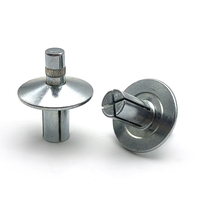 Rivets à taraudage en acier inoxydable avec tête fraisée, résistants à la corrosion, pour applications marines et extérieures, certifiés ISO 9001