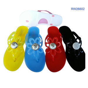 Sandalias de Playa de Verano para Mujer, Personalizadas al por Mayor, con Pedrería, Antideslizantes, de PVC, con Cristales - Product Image 2