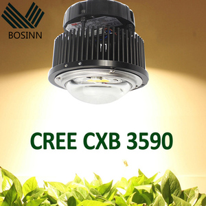 CXB3590 100W 12000LM 3500K COB LED Grow Light Controlador de espectro completo Reemplazo de interior <span class=keywords><strong>HPS</strong></span> <span class=keywords><strong>500W</strong></span> Lámpara de cultivo - Product Image 2