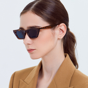 Luckyd175 — lunettes <span class=keywords><strong>de</strong></span> soleil Vintage pour femmes, verres solaires miroir UV400, classiques rétro, tendance, carré réfléchissant, léopard - Product Image 6