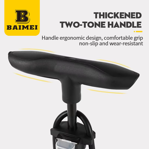 Pompe à air pour <span class=keywords><strong>vélo</strong></span> BAIMEI, portable, pour pneus de <span class=keywords><strong>vélo</strong></span>, avec valves Presta et Schrader - Product Image 2