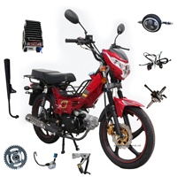 Bicyclette à essence Cyclomoteur Scooter 4 Temps 110cc Moteur de vélo Cyclomoteur Moteur de vélo