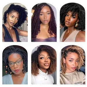 <span class=keywords><strong>Precio</strong></span> al por mayor, calidad superior, cabello humano virgen brasileño Remy 4A 4B 4C Afro Kinky, extensiones <span class=keywords><strong>de</strong></span> ganchillo para trenzas, a granel, 50 gramos - Product Image 2