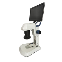 Microscope numérique NBHG avec objectif 0,7X-4,5X, grossissement 450X, écran LED 9 pouces à intensité variable pour capteur CMOS 3,0MP, IP65 pour la recherche