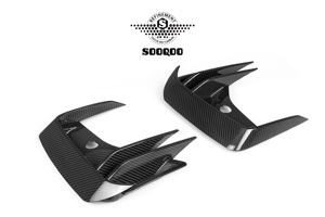 SOOQOO prepres rivestimento di sfiato paraurti anteriore in fibra di carbonio per BMW X3 G01 X4 G02 <span class=keywords><strong>IX3</strong></span> G08 lifting 2022 + - Product Image 6