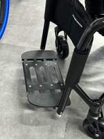 Fauteuil roulant sport léger en aluminium 5802L, démontage rapide, grandes roues gonflables tout-terrain, pour les voyages des personnes handicapées