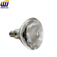 WANJIA Lampe chauffante infrarouge en céramique 120mm 110v/220v pour poussins cochon agneau bétail pour volaille