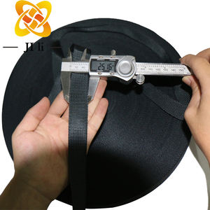 Nastro in Aramide Nero JILI 25mm, Ignifugo, Alta Resistenza, Resistente alle Alte Temperature, per Abbigliamento Protettivo - Product Image 6