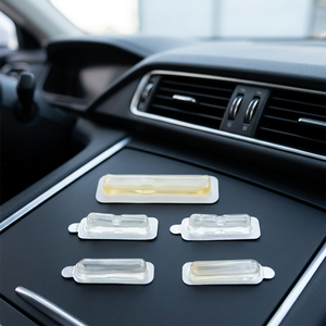 Désodorisant de voiture à clipser sur grille d'aération, parfum en membrane nano respirante, pendentif désodorisant, élimination des odeurs, 5ml, plastique - Product Image 6