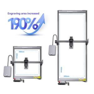 Kit de extensión de área de grabado para atomistack A20 <span class=keywords><strong>S20</strong></span> X20 Pro, accesorios de grabador láser, varilla de expansión del eje Y, aumento de 33,4x15,74 pulgadas - Product Image 2