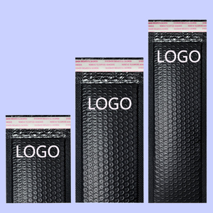 Sacs d'expédition à bulles extra longs écologiques, enveloppes matelassées auto-adhésives, emballage protecteur fin et long pour marchandises, vente en gros, 9x20 pouces - Product Image 1