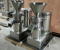 Commerciële Colloïdmolen Machine Beenderenmolen Roestvrij Staal Automatisch Hoge Efficiëntie voor Pindakaas Tahini Beenderpasta Maker