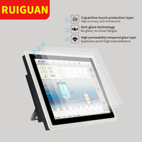Panel PC Industrial Todo en Uno Android I3 de 10.4, 12.1, 13.3, 15, 15.6, 17, 19 y 21.5 Pulgadas con Pantalla Táctil Capacitiva para Fábrica Inteligente y Funcionamiento Estable