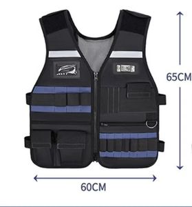 Bolsa <span class=keywords><strong>de</strong></span> Herramientas Multifuncional <span class=keywords><strong>de</strong></span> Alta Resistencia para Electricistas, con Múltiples Bolsillos Reflectantes, Impermeable y con Cierre, OEM ODM al por Mayor - Product Image 5