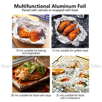 Vente Chaude 8011 Feuilles d'Aluminium Papier pour Usage Domestique Qualité Alimentaire Rouleau de Papier d'Aluminium Robuste
