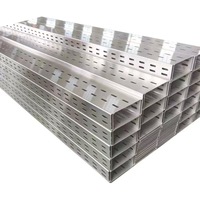 Plateau perforé galvanisé à chaud avec couvercle |   Système de protection de câbles anti-poussière certifié IP