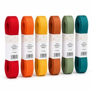 Nastri in Poliestere Grosgrain di Lusso Papillon 20mm, Servizio di Taglio Personalizzato, <span class=keywords><strong>10</strong></span> Metri, Bellissimi per San Valentino e Compleanni - Product Image 2