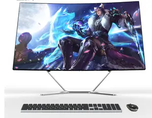 OEM ince AIO masaüstü bilgisayar 23.8 "Intel Core i3 i5 i7 ucuz hepsi bir PC için ev/ofis/öğretim