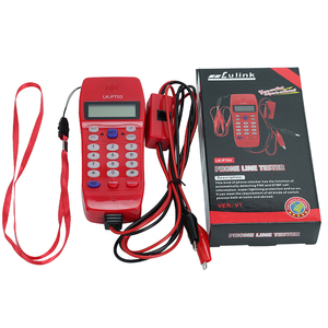 Penguji jalur telepon jaringan multifungsi dengan penguji telepon suku cadang telekomunikasi konektor RJ11 - Product Image 4