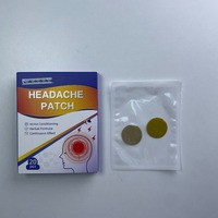 Patch de physiothérapie infrarouge lointain pour débloquer les méridiens et les points d'acupuncture, soulagement rapide et sûr des migraines, ciblant la zone buccale et nasale