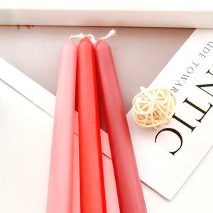 Velas Cónicas de Cera de Soja de 12 Pulgadas, Coloridas, sin Humo, para Cenas Románticas y Navidad, Venta al Por Mayor - Product Image 2