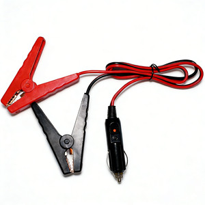 Câble d'alimentation en cuivre pur pour allume-cigare <span class=keywords><strong>de</strong></span> voiture vers pince crocodile, pour batterie <span class=keywords><strong>de</strong></span> stockage d'énergie et station d'alimentation portable - Product Image 1
