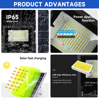 Projecteurs de boîtier en gros antidéflagrant Ip67 étanche 50w 75w 100w 200w 300w projecteur solaire extérieur