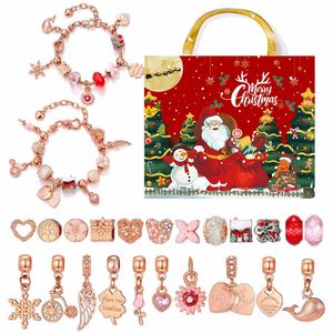 Scatola misteriosa natalizia braccialetto impermeabile natale ciondoli gioielli natalizi regalo alla moda scatola <span class=keywords><strong>cieca</strong></span> di Natale per le donne - Product Image 2