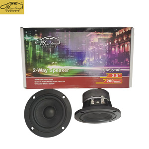 Haut-parleurs de voiture 2 voies de 3,5 pouces, haut-<span class=keywords><strong>parleur</strong></span> crossover, haut-<span class=keywords><strong>parleur</strong></span> automobile, caisson de basses 200W - Product Image 2