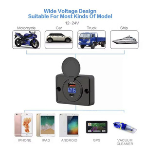 Cargador USB C sin Perforación, PD 30W, Montaje Superficial, Doble Puerto, 12V-24V, para <span class=keywords><strong>Uber</strong></span>, Lyft, Taxi, Rideshare, Auto, Camioneta, Carga Rápida, OEM - Product Image 5