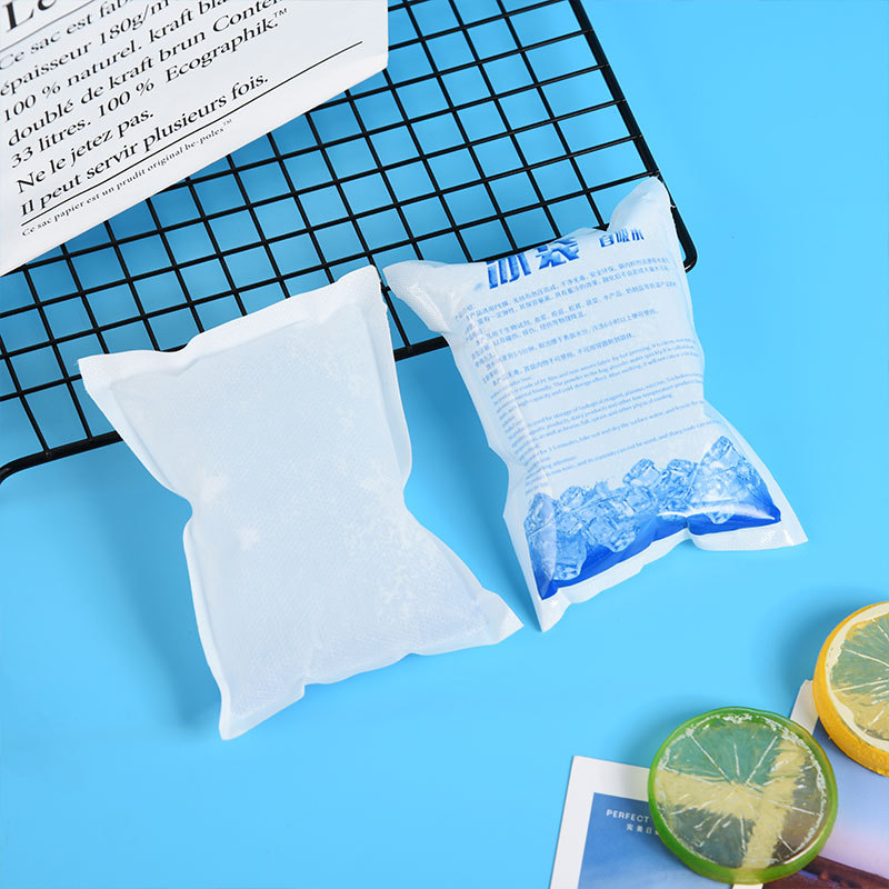 Wholesale Super Absorb Water Ice Pack Dry Ice Packs Wholesale Ice Gel Pack Cooler Box Ice Pack for Food Delivery