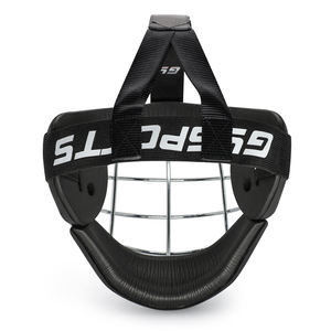 อุปกรณ์ป้องกันฮอกกี้สนามขายส่งจากโรงงาน หน้ากากป้องกันใบหน้าและหมวกกันน็อคพร้อมกรงป้องกัน - Product Image 3