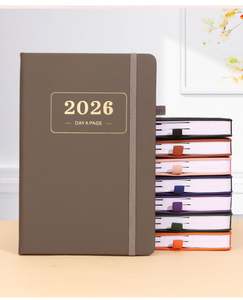 Agenda 2026 en Similicuir Modèle 002 – Carnet de Notes 365 Jours avec Suivi des Horaires – Calendrier et Planificateur Transfrontalier - Product Image 6