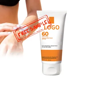 아마존 베스트셀러 자연 선 스크린 SPF 60 피부 미백 크림 Protectores Solares 태양 보호 크림 방수 태양 스크린