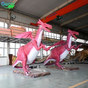 Producto Gecai Monster - Modelo de Dragón Animatrónico de Resina de Tamaño Real con Diseño de Noria - Product Image 3