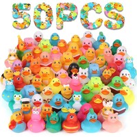 Exclusivos Patitos de Goma Personalizados de 2 Pulgadas, Juguetes de Baño para Bebés, Diseños Únicos y Novedosos, Mini Patitos Pequeños al por Mayor