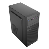 Mid Tower Office Computer Case Wholesale Micro ATX Office PC Case OEM Computer Cases & Towers Desktop Chassis for PC Parts