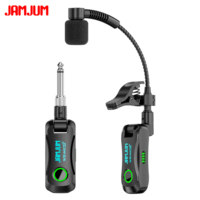 Système de microphone sans fil pour instrument JAMJUM WS-MIC2 pour saxophone