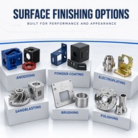 Services de traitement de surface par tournage et fraisage CNC 5 axes sur mesure pour pièces métalliques en aluminium, cuivre et acier