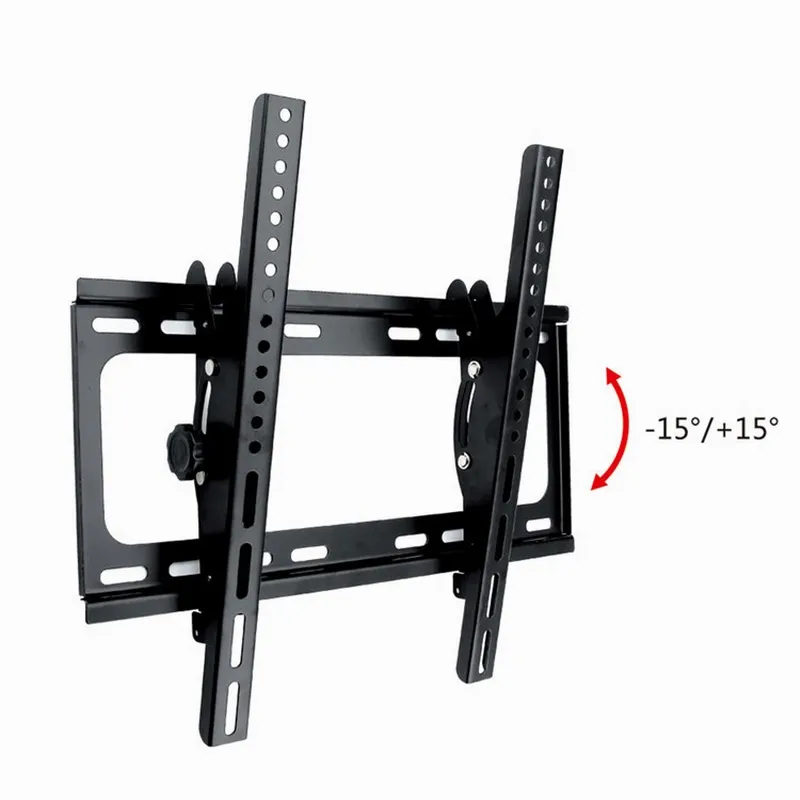 Low Profile Ultra Slim Heavy Duty Steel Tilting TV Wall Mount For 26 -55 Inch Flat Panel TVs