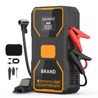 Nouveau Démarreur de Voiture 2000A en Promotion, Booster de Batterie 16000mAh 12V avec Pompe à Air pour Camion, Fabrication OEM/ODM