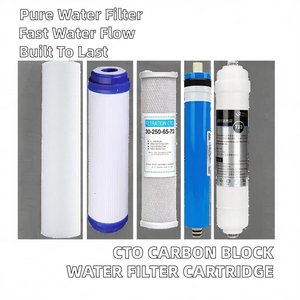 Cartucho de Filtro de Agua de Bloque de Carbón de Ósmosis Inversa Ata CTO 1200 GPD 0.5 Micrones para Purificador Doméstico - Product Image 2