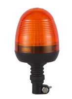 Feu de signalisation LED flexible 12-24V DC E-Mark à poteau DIN, avec puce 5730 haute luminosité, ambre, rotatif, pour tracteur