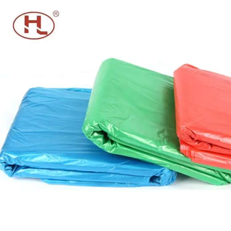 Red Blue Yellow Green Wholesale Heavy Duty Strong Manufacturer Plastic Trash Garbage Bags