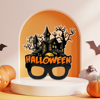 Gafas de Fiesta de Plástico Impresas para Halloween, Accesorios Divertidos para Fotos, Decoraciones al por Mayor, Envío Internacional desde China