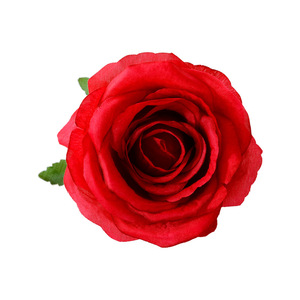 Têtes de roses artificielles en tissu de soie, fleurs artificielles pour décoration de mariage, roses individuelles DIY - Product Image 5